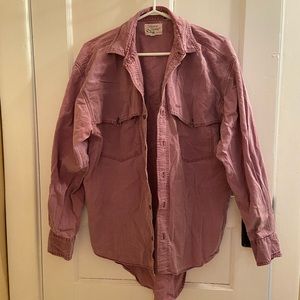 Mauve western shirt